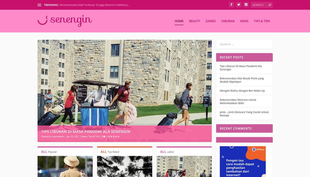 Senengin – Seneng Aja, Bahagia Milik Anda