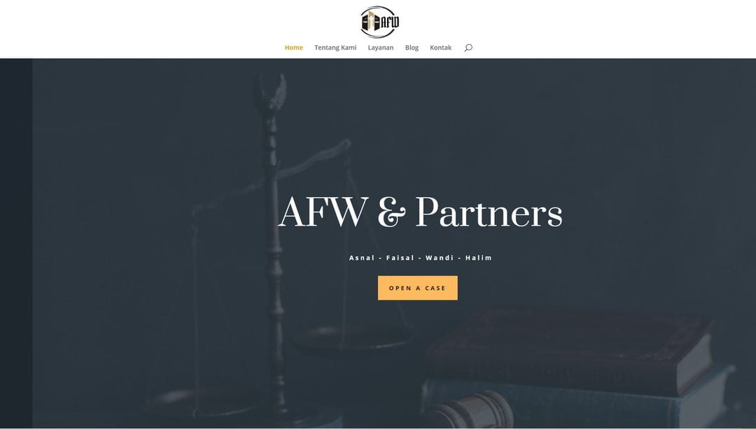Law Office AFW & Partners – Partner Hukum Anda