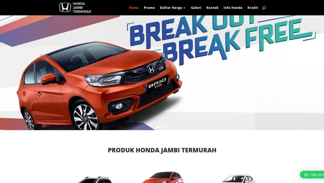 Honda Jambi Termurah – Pusatnya Mobil Honda