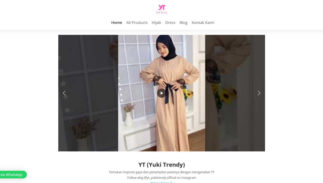 Yuki Trendy – Tempatnya Dress dan Hijab Terbaik