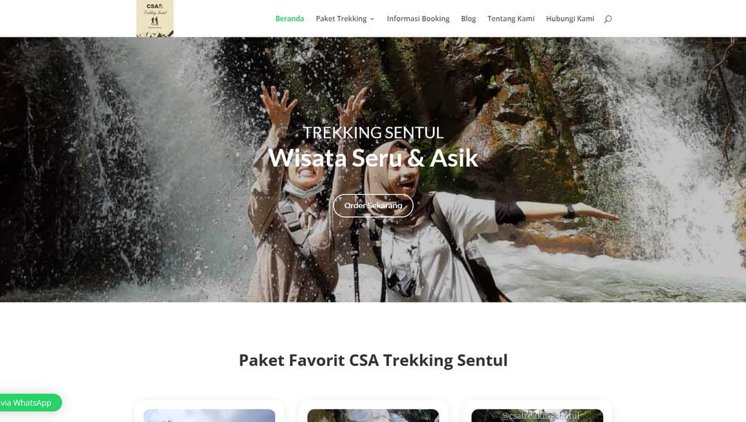 CSA Trekking Sentul – Wisata Seru dan Asyik