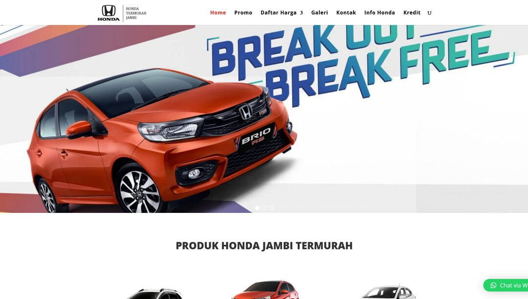 Honda Termurah Jambi – Gudangnya Mobil Honda