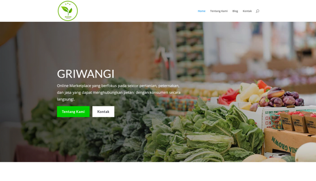 Griwangi – Online Marketplace untuk Pertanian