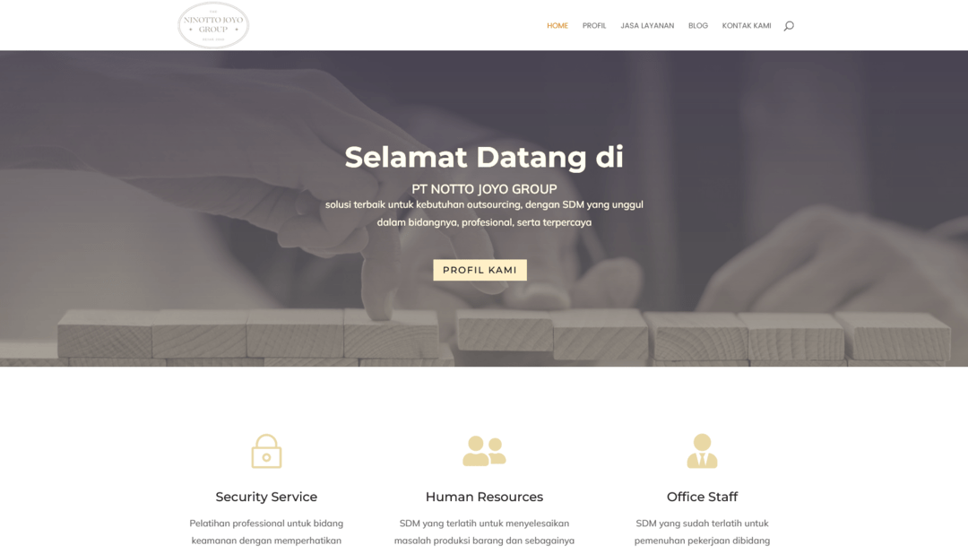 NJ Notto Joyo Group – Solusi Kebutuhan Outsourcing