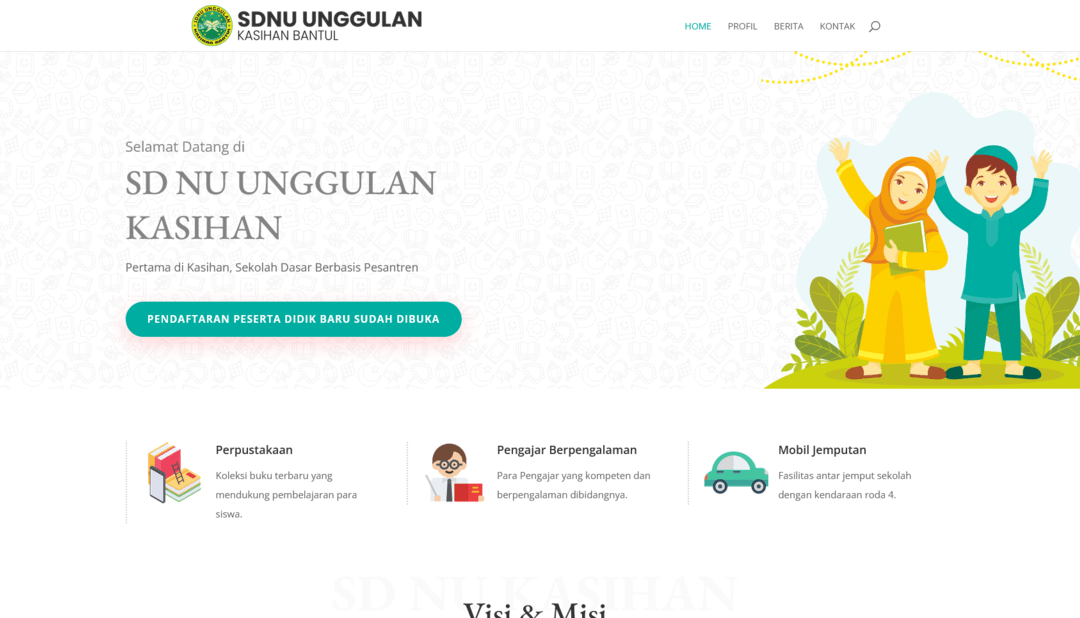 SD NU Kasihan – Sekolah Berbasis Pesantren
