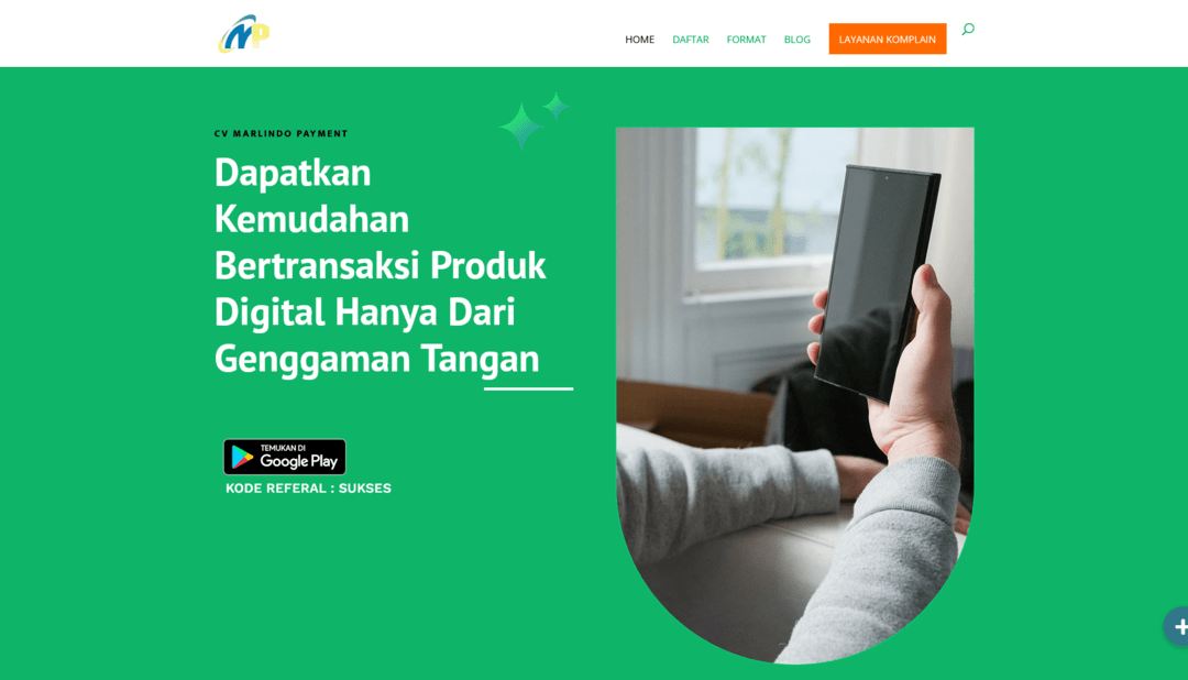 CV Marlindo Payment – Platform Transaksi Digital