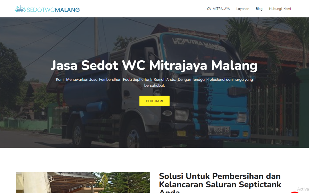 CV MITRAJAYA – Sedot WC Malang