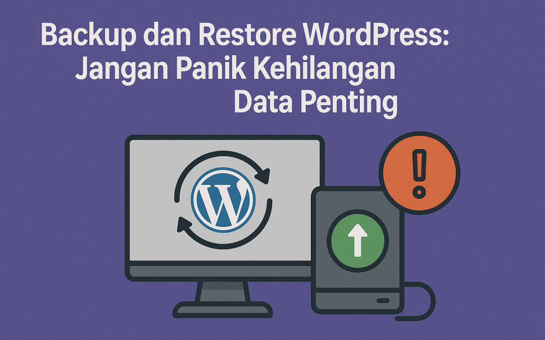 Backup dan Restore WordPress Otomatis: Jangan Panik Kehilangan Data Penting!