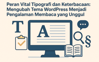 Peran Vital Tipografi dan Keterbacaan: Mengubah Tema WordPress Menjadi Pengalaman  Membaca yang Unggul