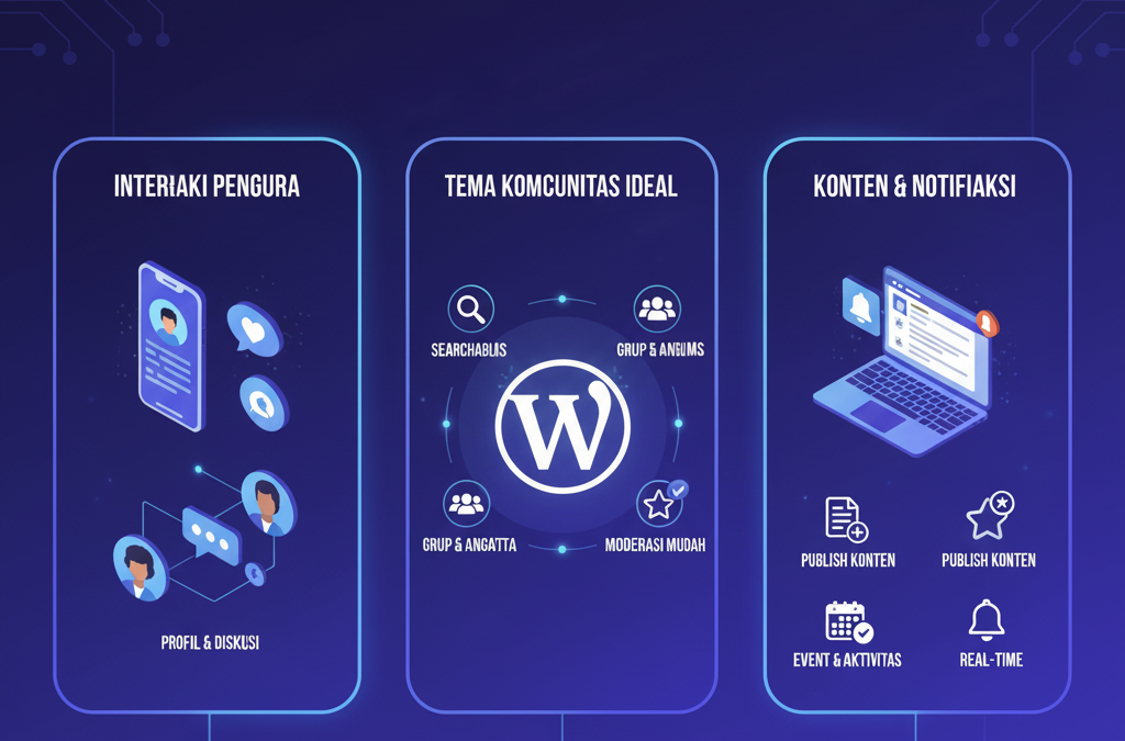 Mempertemukan Pengguna: Fitur Krusial Tema WordPress untuk Situs Komunitas dan  Forum Online