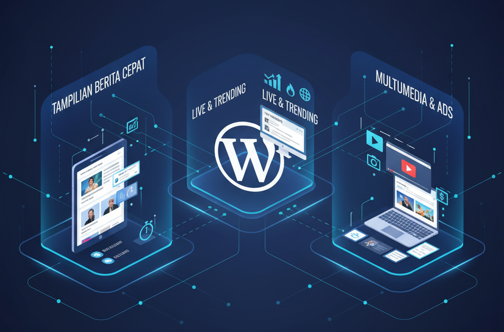 Dinamika Konten Cepat: Fitur Esensial Tema WordPress untuk Portal Berita dan Majalah  Online