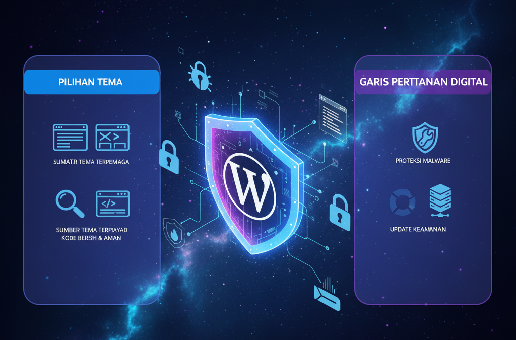 Pilihan Tema dan Garis Pertahanan Digital: Dampak Tema WordPress terhadap  Keamanan Website