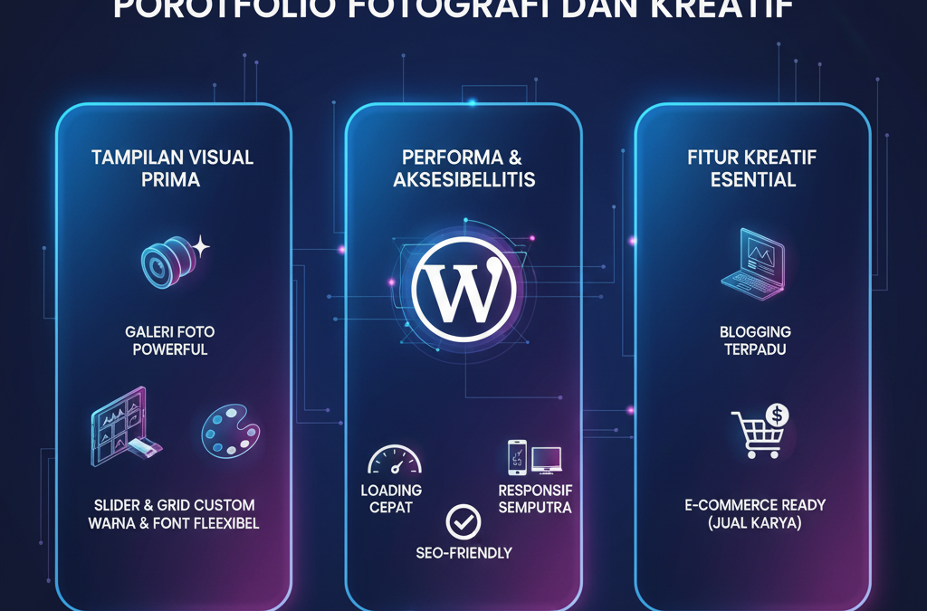 Kanvas Digital untuk Karya Seni: Kriteria Utama Tema WordPress untuk Portofolio  Fotografi dan Kreatif