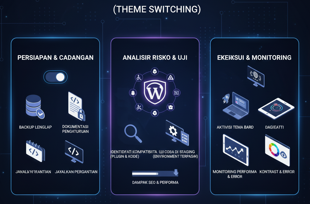 Analisis Risiko: Mempersiapkan Situs WordPress untuk Proses Penggantian Tema  (Theme Switching)