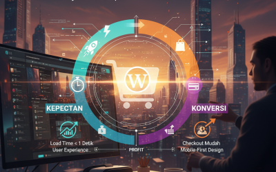 Revolusi E-commerce: Mengapa Tema Toko Online WordPress di Tahun 2025 Wajib  Berfokus pada Kecepatan dan Konversi