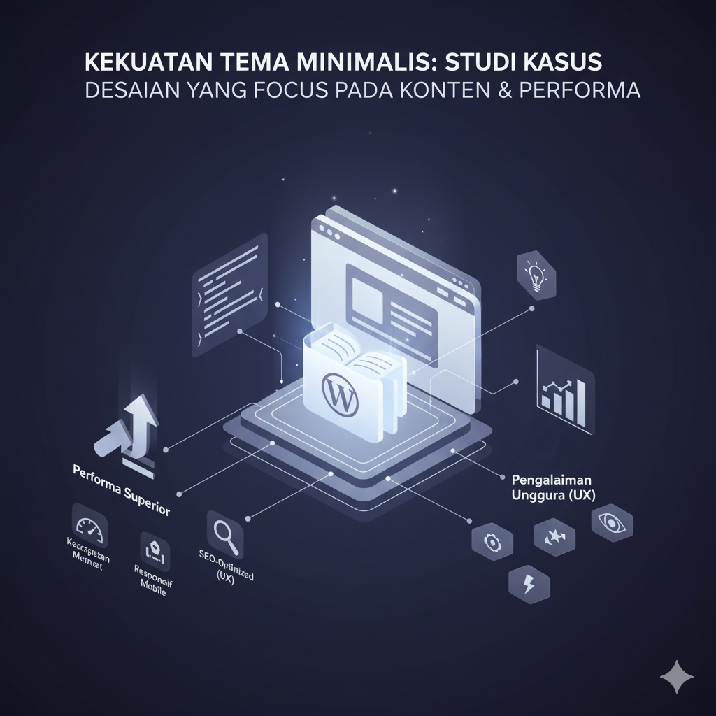 Kekuatan Tema Minimalis Studi Kasus Desain yang Fokus pada Konten dan Performa