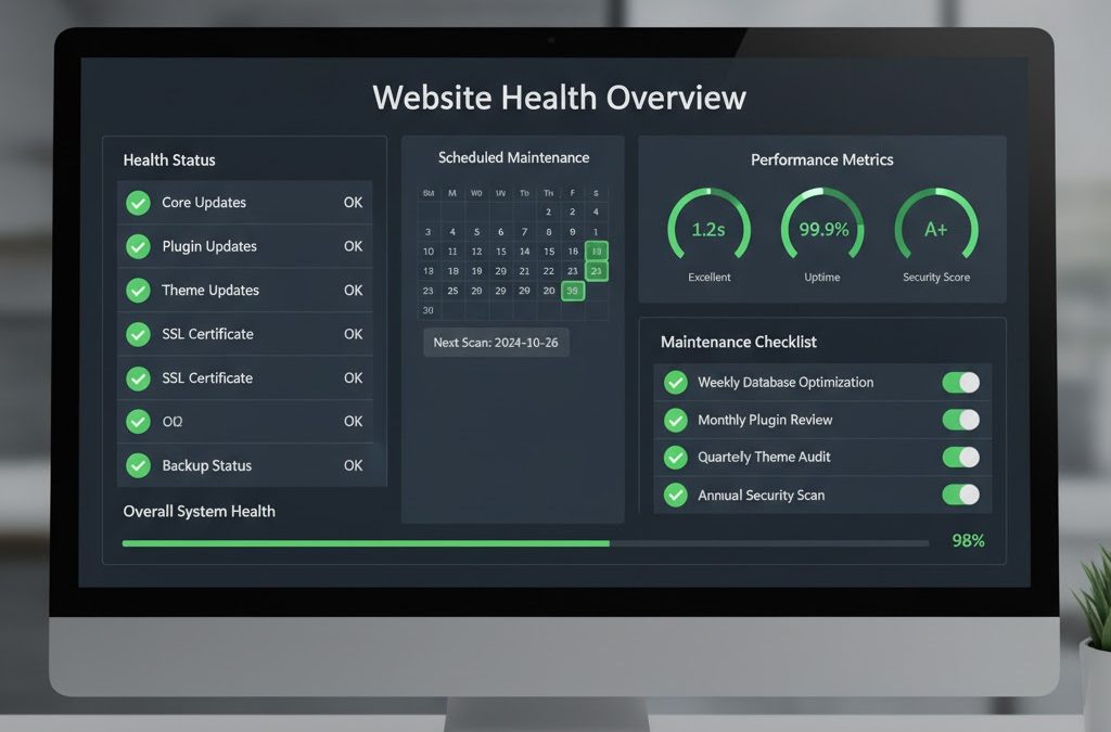 WordPress Maintenance Monthly Checklist 2025: Panduan Lengkap untuk Website yang Sehat